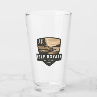 Prachtige schoonheid van het Isle Royale National  Glas