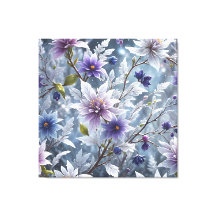 Prachtige schoonheid van ijzige winterbloei uitger