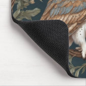 Prachtige schuur uil William Morris geïnspireerd Muismat (Hoek)