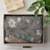 Prachtige schuur uil William Morris geïnspireerd Tissuepapier (Geschenk)