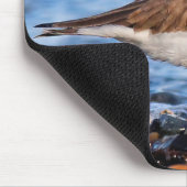 Prachtige Semipalmbekleding op strand Muismat (Hoek)