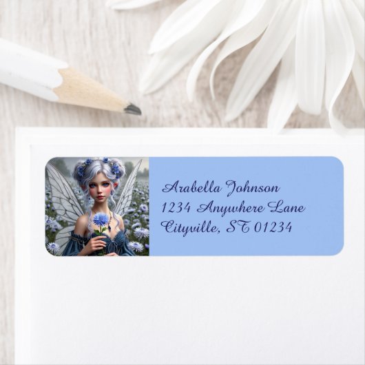 Prachtige septemberfee in Asters Etiket (Insitu)