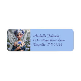 Prachtige septemberfee in Asters Etiket