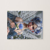 Prachtige septemberfee in Asters Legpuzzel (Horizontaal)