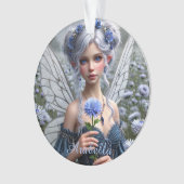 Prachtige septemberfee in Asters Ornament (voorkant)