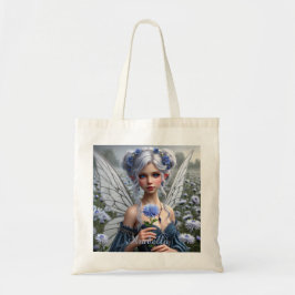 Prachtige septemberfee in Asters Tote Bag