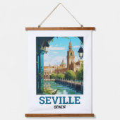 Prachtige Sevilla Schoonheid van Andalusië Spanje  Hangend Wandkleed (Voorkant)