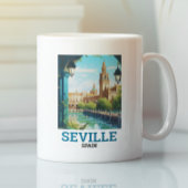 Prachtige Sevilla Schoonheid van Andalusië Spanje  Koffiemok