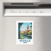 Prachtige Sevilla Schoonheid van Andalusië Spanje  Magneet (Insitu (Vaatwasser))
