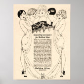 Prachtige Shampoo Ad uit 1920 Poster (Voorkant)
