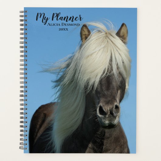 Prachtige Shetland Pony Planner (Voorkant)