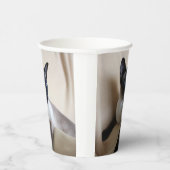 Prachtige Siamese Cat Face Papieren Bekers (Rechts)