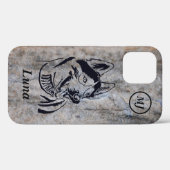 Prachtige Siberian Husky iPhone Case (Achterkant (horizontaal))