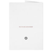 Prachtige Sinaasappel Floral Pattern Moederdag Kaa (Achterkant)