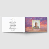 Prachtige Sky Sunset begrafenis foto Gastenboek (Volledig)