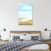 Prachtige Skyscape met Fluffy Clouds Canvas Afdruk (Insitu (Slaapkamer))