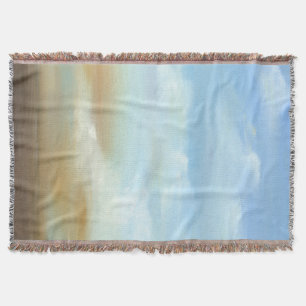 Prachtige Skyscape met Fluffy Clouds Deken