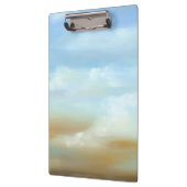 Prachtige Skyscape met Fluffy Clouds Klembord (Links)