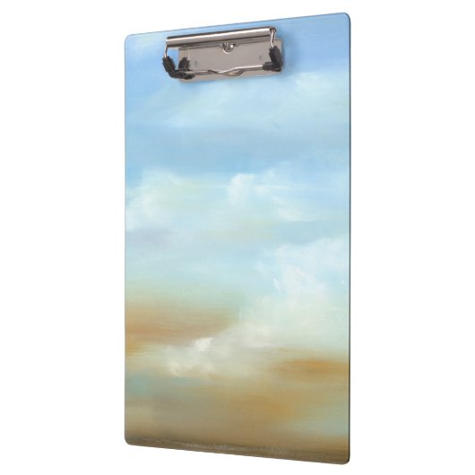 Prachtige Skyscape met Fluffy Clouds Klembord (Links)