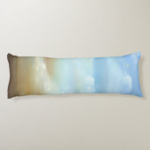 Prachtige Skyscape met Fluffy Clouds Lichaamskussen (Achterkant)