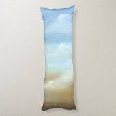 Prachtige Skyscape met Fluffy Clouds Lichaamskussen (Achterkant (Verticaal))