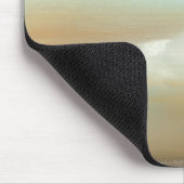 Prachtige Skyscape met Fluffy Clouds Muismat (Hoek)