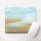 Prachtige Skyscape met Fluffy Clouds Muismat (Met muis)