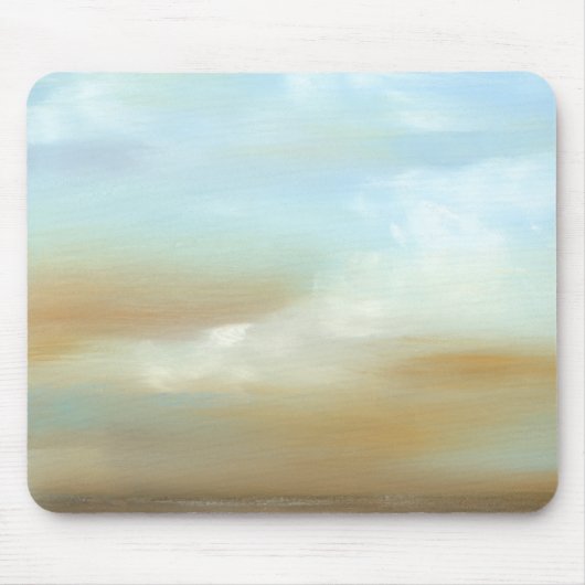Prachtige Skyscape met Fluffy Clouds Muismat (Voorkant)