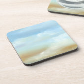 Prachtige Skyscape met Fluffy Clouds Onderzetter (Linkerzijde)