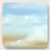 Prachtige Skyscape met Fluffy Clouds Onderzetter (Voorkant)