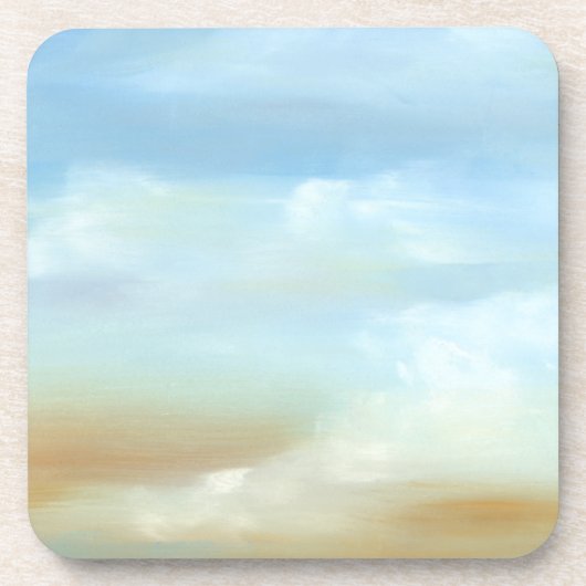 Prachtige Skyscape met Fluffy Clouds Onderzetter (Voorkant)