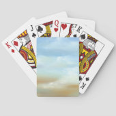 Prachtige Skyscape met Fluffy Clouds Pokerkaarten (Achterkant)