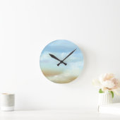 Prachtige Skyscape met Fluffy Clouds Ronde Klok (Huis)