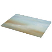 Prachtige Skyscape met Fluffy Clouds Snijplank (Hoek)