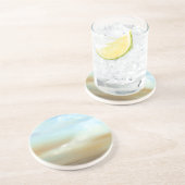 Prachtige Skyscape met Fluffy Clouds Zandsteen Onderzetter (Zijkant)