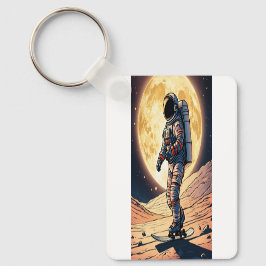 Prachtige Sleutelhanger met Astronaut Design