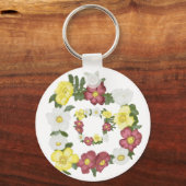 Prachtige Sleutelhanger van Wild Roos (Voorkant)