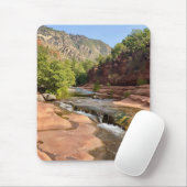 Prachtige Slide Rock State Park Mousepad Muismat (Met muis)