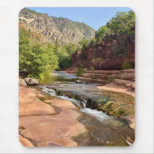 Prachtige Slide Rock State Park Mousepad Muismat