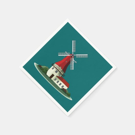 Prachtige Smock Windmill Servetten (Hoek)