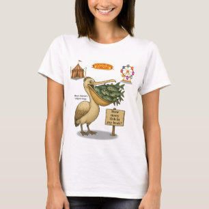 Prachtige snavel van Pierre de pelikaan T-shirt