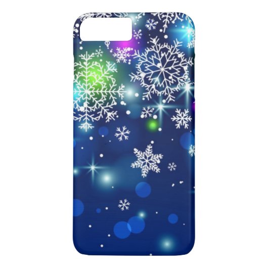 prachtige sneeuwvlokken met meerdere kleuren Case-Mate iPhone case (Achterkant)