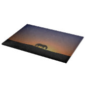 Prachtige snijkaart voor paarden snijplank (Hoek)