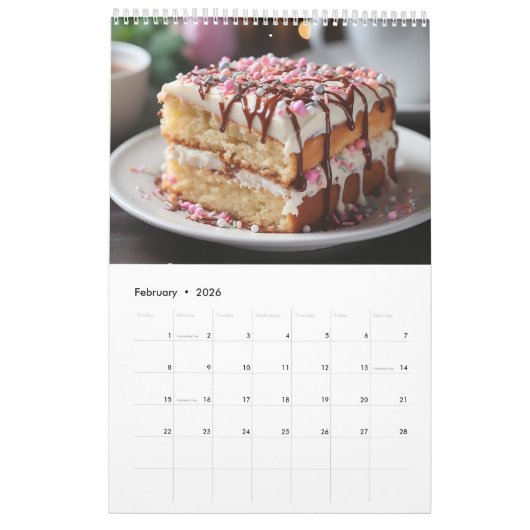Prachtige snoepgoed. 2025 kalender (Feb 2026)