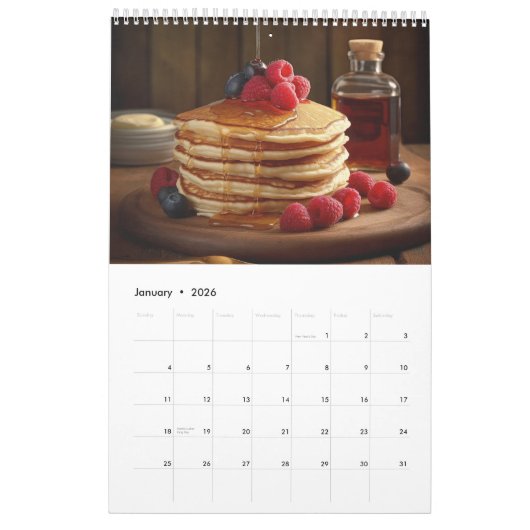 Prachtige snoepgoed. 2025 kalender (Jan 2026)