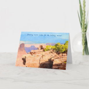 Prachtige Southwest Beauty in Utah Vakantie Kaart