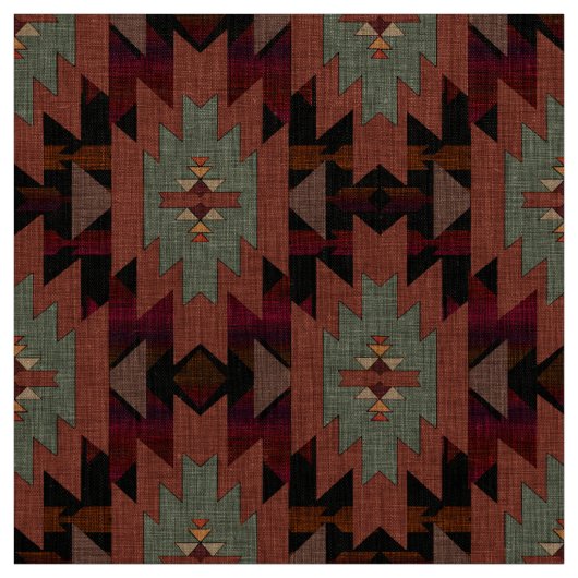 Prachtige Southwestern Pattern van Cherie Stof (Swatch)