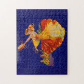 prachtige Spaanse danseres Legpuzzel (Verticaal)