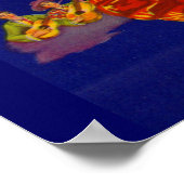 prachtige Spaanse danseres Poster (Hoek)