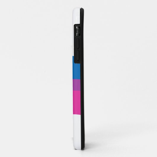 Prachtige speciale biseksuele pride Flag Cute Pers Case-Mate iPhone Case (Achterkant/links)